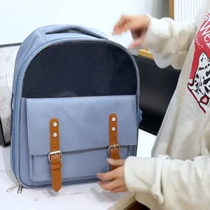 Smart Pets Korean-style portable pet bag cat backpack scratch-resistant cat bag