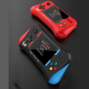 500 in 1 GameBoy Portable Dual Konsol Stick Konsol Game Genggam X7M Konsol Game Retro Merah Konsol Game Dua Pemain Tanding Layar HD 3.5 inci