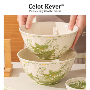 Underglaze Colored Soup Bowl