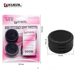 ชุดแต่งเครื่องเสียงรถยนต์ ทวีตเตอร์ 12V ทวีตเตอร์รถยนต์ระดับไฮเอนด์ ลำโพงขนาดเล็ก 005A