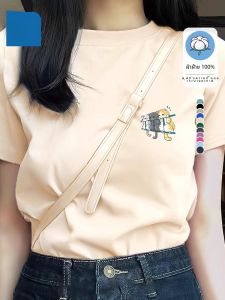 Jeanswest Cotton T-Shirt for Women Casual Loose Fit Half Sleeve Summer Style 2024 New Arrival Best Seller