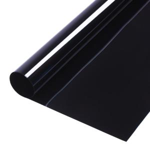 Black Glass Window Film Home Use Sun Heat Insulation UV Protection Sunscreen Transparent Opaque Decorative Sticker for Balcony