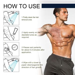 SADIER Quick & Easy Hair Removal Cream - Safe Long-Lasting Formula for Men & Women Single Pack