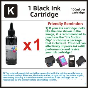 HEYUN | Universal Refill Ink Cartridges for Canon Printers