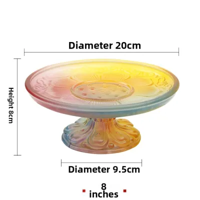 HENANSHENGZHONG | Home & Altar Offering Plate Lotus-shaped Lustrous