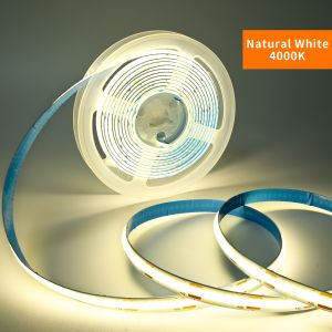 5V COB LED Strip Touch Dimmer USB Plug 320LEDs/m High Density Flexible Led Tape 3000K 4000K 6500K Led Lights Indoor Lighting