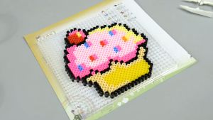 DIY Perler Beads Manik-manik Sekering Kit Mainan 5 Mm Manik-manik Besar 7000 Pcs 3D Kerajinan dengan Aksesoris Mainan Edukasi