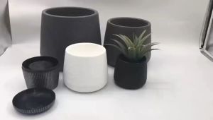 กระถางเบลล่า กระถางโมเดิร์น สไตล์มินิมอล ทรงหยดน้ำ 2 ชั้น ทรงกำลังฮิต ราคาถูกคุณภาพดี