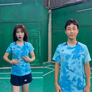 Áo Thể Thao Chuyên Dụng Nam Nữ – Co Giãn 4 Chiều Vải Mè Thoáng Mồ Hôi – Dành Cho Pickleball Cầu Lông Tennis (0509)