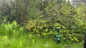 《302》Motion Sprinkler Animal Deterrent Garden Pest Control Jet Spray Birds Repellent Driving Small Animals Repellent Used