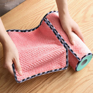 Khăn Lau Nhà Bếp Khăn Lau Bát Đĩa Khăn Lau Một Lần Thấm Hút Dầu Mỡ Khăn Lau Bàn Khăn Lau Nhà Vệ Sinh Chất Liệu Cotton