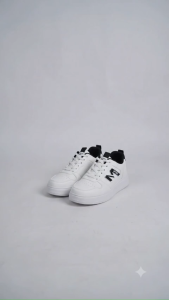 GIÀY SNEAKER NAM TRẮNG PHỐI ĐEN (40-43)