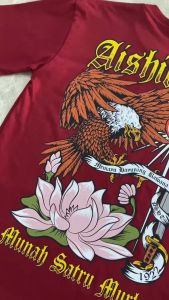 Kaos AISHITERU PSHT Setia Hati  Terate 1922 - Baju Beladiri Silat Distro Keren Murah Terbaru - Tshirt Pria wanita Viral