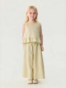 Marc&Janie | Linen Lace Vest Set Summer Clothing