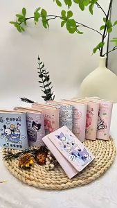 Dompet Lipat Karakter Sanrio – Kuromi Cinnamoroll My Melody Hello Kitty Lucu Imut