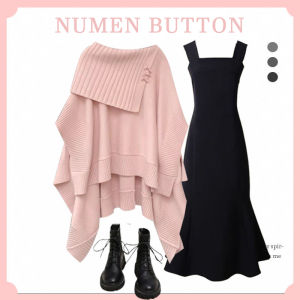 NUMEN BUTTON | Bộ Đầm Dành Cho Người Mập Giúp Gọn Gàng