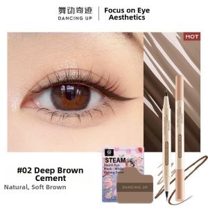 DANCING UP | Waterproof Sweatproof Non-Smudge Eyeliner Pen with Soft Brush Tip for Waterline and Eyebrow