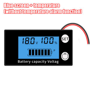 W2026 ตัวบ่งชี้เครื่องทดสอบแบตเตอรี่โวลต์มิเตอร์โวลต์มิเตอร์ DC สองสายวัดแรงดันไฟฟ้า วัดแรงดันแบตเตอรี่ วัดแบตเตอรี่ - Lazada