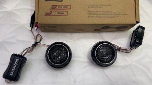 PCINENER Speaker Mini Dome Tweeter Loudspeaker Mobil HiFi 140W 2 PCS - TS-T280