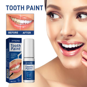 Instant Teeth Whitening Paint 5ml Remove Stains and Yellow Teeth Fast Acting Smile Brightener No Sensitivity Vegan Formula