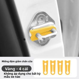 Bộ Giảm Chấn Khóa Cửa Ô Tô Đa Năng Chất Liệu Silicon Chống Sốc Dành Cho Toyota Nissan VW Hyundai KIA Peugeot - Bảo Vệ Bền Bỉ 2004-2024