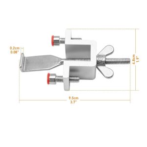 Điều Chỉnh Đai Ốc Kép Khóa Cửa Di Động Chống Trộm Nút Chặn An Toàn Khi Đi Du Lịch Tự Vệ Phòng Khách Sạn An Ninh Phòng Khách Sạn Thép Không Gỉ