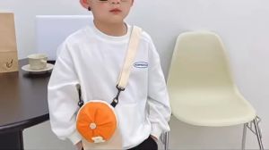 Túi đeo chéo cho bé túi đeo chéo nhỏ gọn túi đeo chéo cute Hàn Quốc hình mũ bóng chày cho bé - Life Style 4U