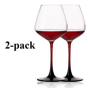 2pcs Light Luxury Premium Crystal Cup Red Wine Glass Set Tall Glass Party Wine Glass Glasses DrinkingGlasses for ChampagneFlute
