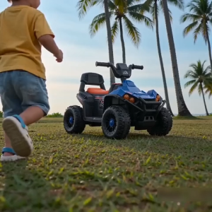 Woop Kids Electric Jeep Car 4 Wheel Car For Kids Ride On 1- 6 Years With Lights Music Baby Toy Car