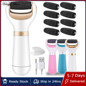 Hengfa Lina Electric Foot File Vacuum Callus Remover Pedicure Tools Dead Skin Callus Remover Foot Files USB Rechargeable Foot Skin Care Tool