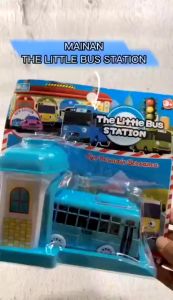 Mainan Terbaru Garasi Set Bus Toya Lengkap MT 42 | Mainan Anak Bus Toya Garasi Pelontar The Little Busa Station New Edition | Mainan Anak Murah Meriah Mainan Edukasi Anak Yang Bagus Dan Lucu