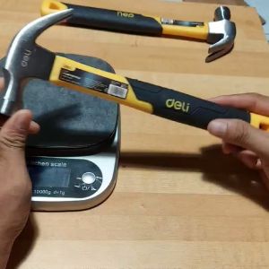 Búa đóng đinh nhổ đinh Deli cán dài
