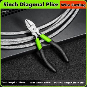 5/6 inch Cutting Pliers Electronic Diagonal Plier Side Cutters Cable Burr Pliers DIY Jewelry Repair Hand Tool