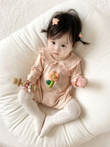 Infant Long Sleeve All-Season Cotton Soft Rompers