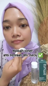 Amura Stay Young Cleanser Toner Kulit Glowing Melembapkan Wajah Anti Kusam