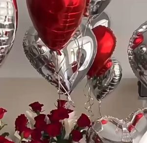 มีของพร้อมส่งทุกวัน ลูกโป่งฟอยหัวใจ ลูกโป่งฟอยล์หัวใจขนาด 18 นิ้ว ฟอยล์ ลูกโป่งหัวใจ ลูกโป่งงานแต่ง ลูกโป่งวาเลนไทน์