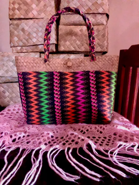 Native Khaki Bayong Bag Zamboanga Made Baobao Bag Zunguan Bag
