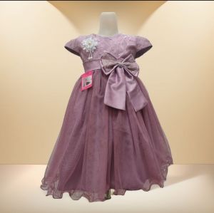 Dress Anak Perempuan/Gaun Pesta Brokat /Baju Ulang Tahun Anak Perempuan