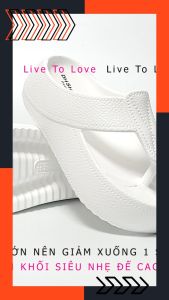 Dép nữ xỏ ngón đúc liền khối siêu nhẹ đế cao 6cm DUWA - Hàng chính hãng - LN352