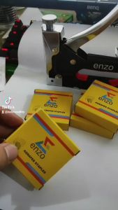 Isi Staples Stapler Gun 8mm Refill Tembak 1pak enzo ISI 100PCS