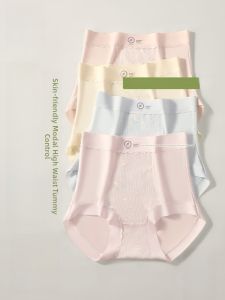 Miiow | Antibacterial High Waist Modal Womens Underwear Pure Cotton Ladies Triangle Panties Comfortable Breathable Feminine Hygiene