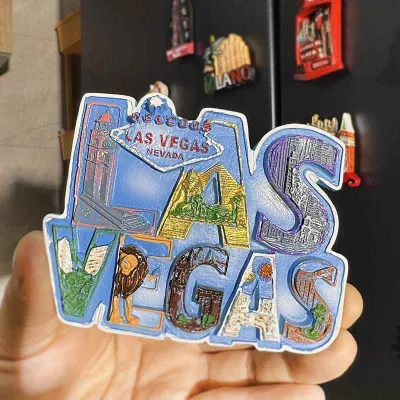 ciiemen | 3D Travel Fridge Magnet