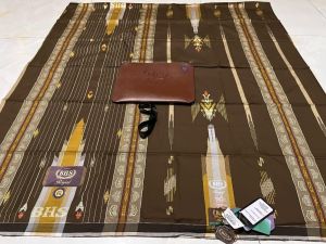 SARUNG BHS ROYAL SGF STA GRADE GOLD LENGKAP TAS BISA COD