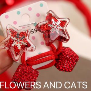 Candy Heart Diamond Hair Accessories Girls Elastic Hair Bands Childrens Headwear Cute Bowknot Hair Ties Kids Hairbands