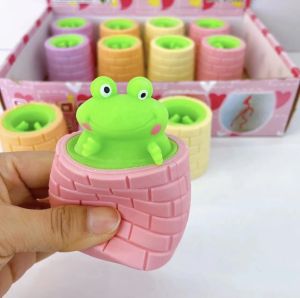 MAINAN ANAK SQUISHY POP UP FROG KATAK KEROPIKA / POKEMON GO PROMO TERMURAH COD