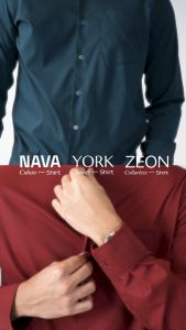 CUTOFF York Smart Shirt Kemeja Pria Pendek Stretch New Colors