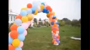 [24h Ship]New!DIY Large Balloon Arch Kit Balloon Display Stand With Water-Fillable Base For Party Supplies