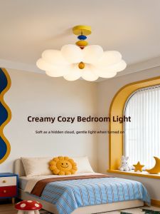 GUJIA | French Creamy Style Ceiling Light Warm for Children