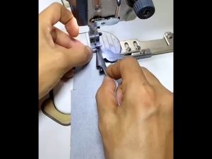 Corong Kelim Mesin Jahit High Speed Lapisan Ganda Corong Heming Mesin Jahit