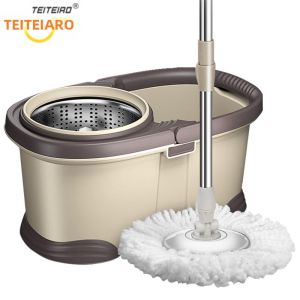 TEITEIRO | Auto-rinsing Dual-use Wet and Dry Mop Bucket